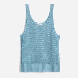 Madewell Linen Sweater Tank - XS - New with Tags